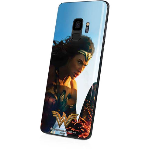 DC Comics Wonder Woman Action Pose Poster Galaxy S9 Skin